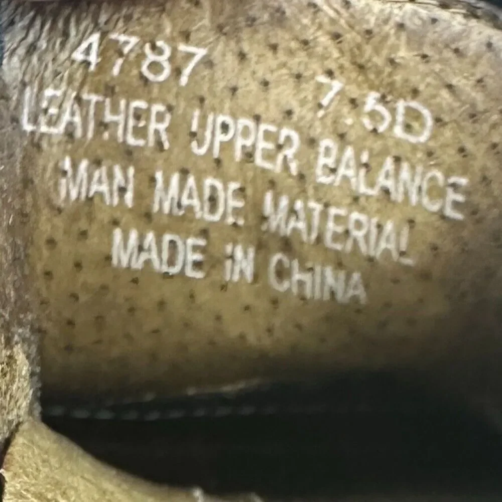 red wing slip on loafers mens 7.5 brown leather shoes‎
